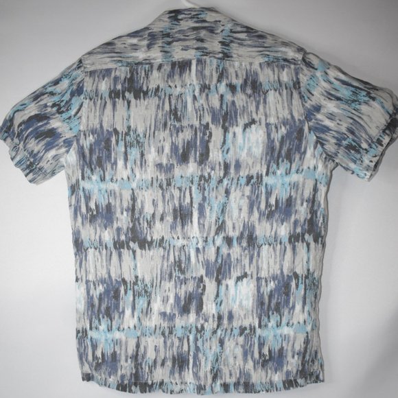 Baird McNutt Irish Linen Murano Button Up Shirt L - Picture 3 of 3